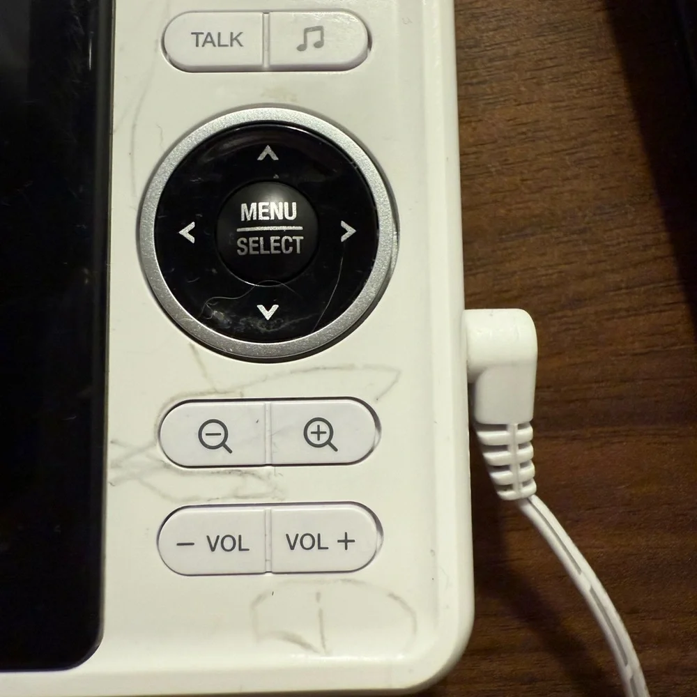 Tech smart baby monitor.